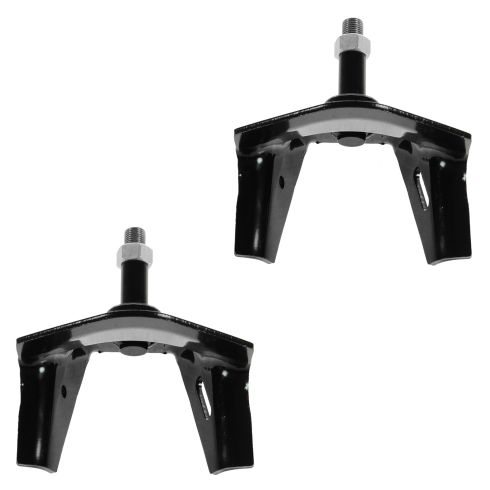 87-95 Jeep Wrangler (Frame Side Rail Mtd) Rear Upper Shock Mount Bracket PAIR
