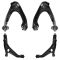 96-00 Honda Civic; 97-00 Acura EL Front Upper & Lower Control Arm Kit (Set of 4)