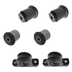 06-10 Commander; 05-10 Grand Cherokee Frt Lwr Ctrl Arm Frwrd/Rrwrd/Xmember Bushing Kit (Set of 6)