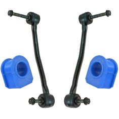 00-07 Ford Super Duty Pickup 4WD Front Sway Bar Link & Bushing Set