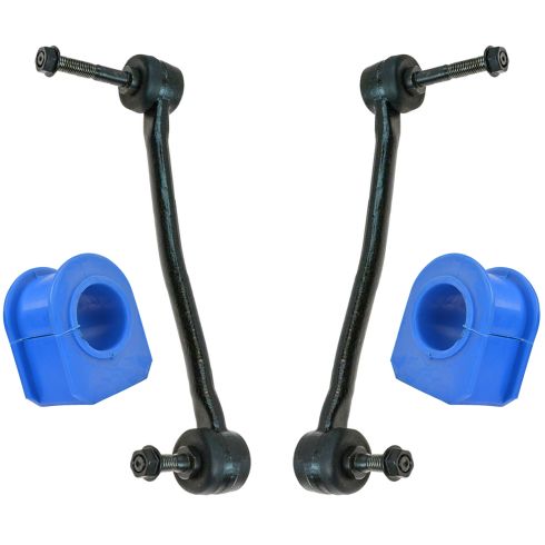 00-07 Ford Super Duty Pickup 4WD Front Sway Bar Link & Bushing Set