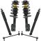 04-12 Malibu; 05-10 G6; 07-09 Aura Front & Rear Strut/Spring & Shock Absorber Kit w Sway Links