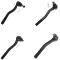 99-04 Jeep Grand Cherokee Front Inner & Outer Tie Rod End SET of 4