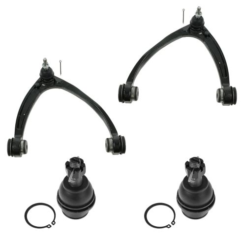 07-12 Avalanche, Silverado, Sierra Front Upper Control Arms & Lower Ball Joints Kit