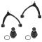 07-12 Avalanche, Silverado, Sierra Front Upper Control Arms & Lower Ball Joints Kit