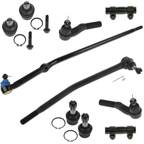 92-04 Ford E150 Van 10 Piece Suspension Kit