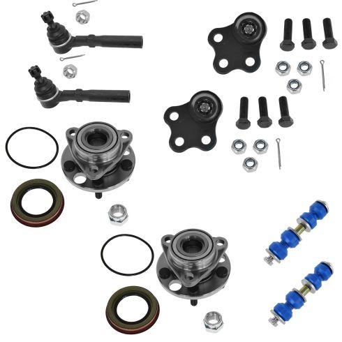 97-05 Chevy Cavalier, Pontiac Sunfire 8 Piece Suspension Kit