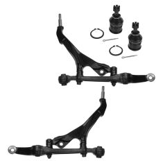 97-00 Acura EL; 94-01 Integra; 92-00 Honda Civic; 93-97 Del Sol Front Lower Ctrl Arm & Balljoint Kit