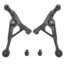 01-06 Chrysler Dodge Lower Control Arm Front and Uper Ball Joint (Set of 4)