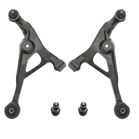 01-06 Chrysler Dodge Lower Control Arm Front and Uper Ball Joint (Set of 4)