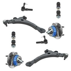 00-05 Chevy Impala, Monte Carlo; 97-03 Pontiac Grand Prix 8 Piece Hub & Suspension Kit
