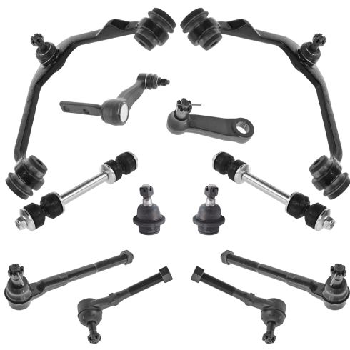 97-02 Expedition; 97-04 F150; 98-02 Navigator Suspension Kit (10 Piece)