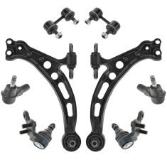 92-01 Camry, ES300; 95-97 Avalon Ctrl Arm, Ball Joint, Outer Tie Rod, Sway Bar Link Kit (Set of 8)