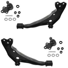1999-02 Mercury Villager, Nissan Quest Front Lower Control Arm w/ Balljoint Kit (Set of 4)