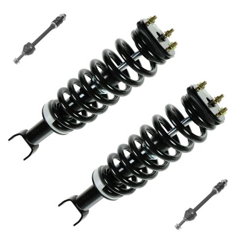06-08 Dodge Ram 1500 4WD Front Shock & Spring w/ Sway Bar Link Kit
