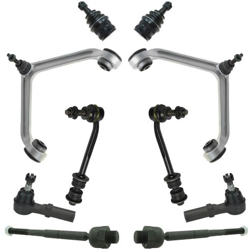 07-09 Chrysler Aspen; 04-09 Dodge Durango Front Steering & Suspension Kit (10 Piece Set)