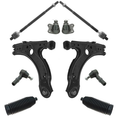 99-06 VW Golf Jetta Beetle Front 10 Piece Steering & Suspension Kit
