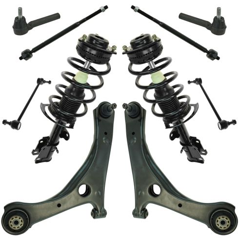 08-10 Chrysler T&C; Dodge Grand Caravan 10 Piece Front Suspension Kit