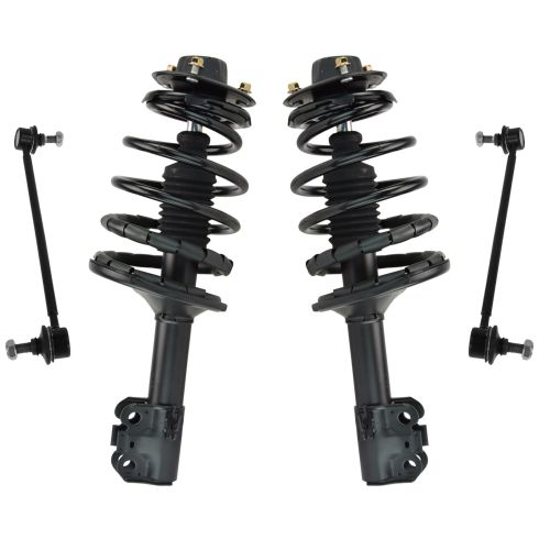 97-03 Camry Solara w/ V6 ES300 Avalon Front Strut & Spring Assembly w/ Sway Bar Links