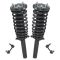 98-02 Honda Accord Front Strut Assy w/Front Sway Bar End Link Kit (Set of 4)