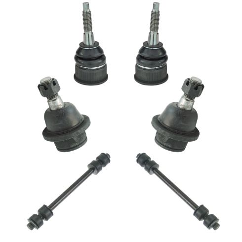 02-05 Explorer, Mountaineer; 03-05 Aviator Frt Upr & Lwr Ball Joint w/Sway Bar Link Kit (Set of 6)