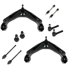 99-07 Chevy GMC 1500HD, 2500, 3500 PU; 01-07 HD SUV Ft Up Ctrl Arm w/Tie Rod Susp Kit (10 Piece Set)