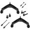 99-07 Chevy GMC 1500HD, 2500, 3500 PU; 01-07 HD SUV Ft Up Ctrl Arm w/Tie Rod Susp Kit (10 Piece Set)
