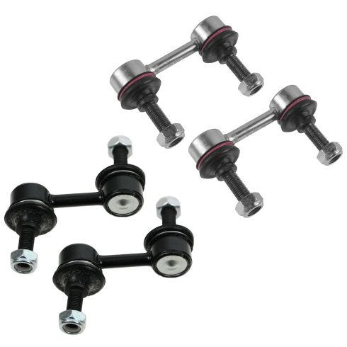 03-07 Subaru Forester; 04-07 Impreza, WRX Front & Rear Stabilizer Sway Bar Link Assy Kit (Set of 4)