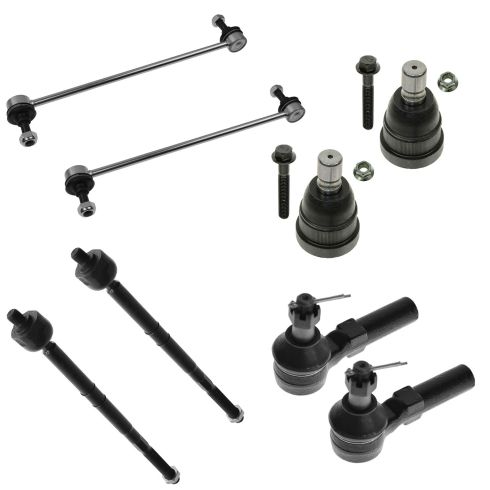 05-07 Escape; 05-06 Tribute; Mariner Front Steerining & Suspension Kit (8 Piece Set)