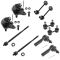 96-02 Toyota Corolla, 96-02 Chevy Geo Prizm 10 Piece Front & Rear Steering/Suspension Kit