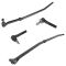 03-08 Ram 2500 3500; 06-08 1500 Mega Cab 4WD Inner & Outer Tie Rod Set of 4