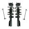 07-15 Buick GMC Chevy Saturn Front Strut & Spring Assembly w/ Sway Bar Link Kit (4 Piece)