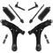 97-05 GM Grand Am, Cutlass, Malibu & Alero Front Steering & Suspension Kit (10 Piece)