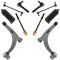 04-12 Malibu; 04-08 Malibu Maxx; 05-10 G6; 07-09 Aura Front Steering & Suspension Kit (10 Piece)