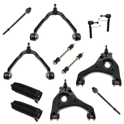 99-07 Silverado Sierra 1500 2WD Front Steering & Suspension Kit (12 Piece)
