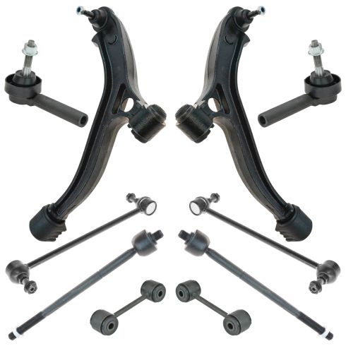 01-04 Town & Country, Grand Caravan; 01-02 Voyager Front/Rear Steering & Suspension Kit (10 Piece)