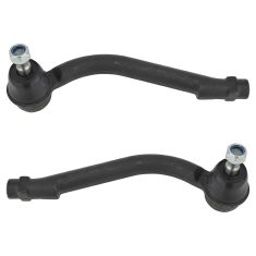 07-12 Hyundai Santa Fe Veracruz; 11-13 Kia Sorento Front Outer Tie Rod End Pair