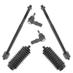 92-96 Lexus ES300; 92-96 Toyota Camry; 95-96 Toyota Avalon Tie Rod & Stg Bellows Kit (Set of 6
