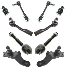 01-02 Toyota Sequoia Front & Rear Steering Suspension Kit (10 Piece Set)