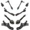 01-02 Toyota Sequoia Front & Rear Steering Suspension Kit (10 Piece Set)