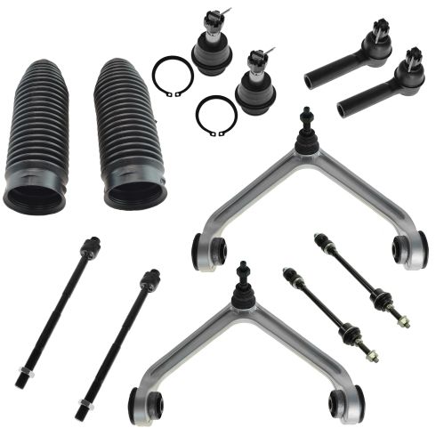 02-05 Dodge Ram 1500 4WD Front Steering & Suspension Kit (12 Piece)
