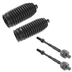 06-09 Nissan 350Z; 03-06 Infiniti G35 Inner Tie Rod End w/Rack Boots Kit (4 Piece)