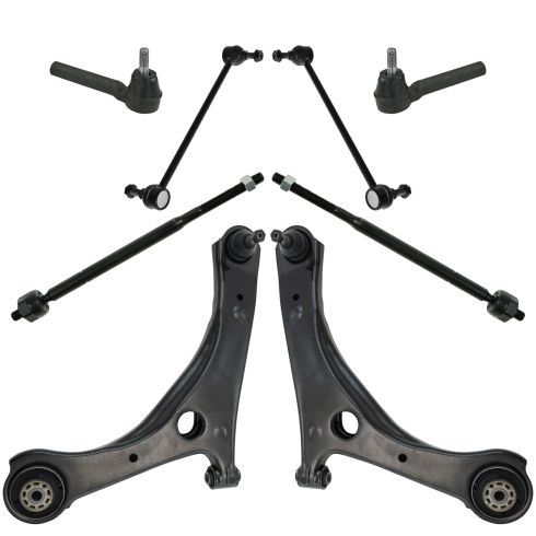 08-10 Dodge Grand Caravan; Chrysler Town & Country Steering Suspension Kit (8 Piece)