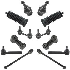 00-04 Subaru Outbak; Legacy Front Steering & Suspension Kit (12 Piece)