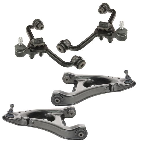 95-02 Crown Victoria, Grand Marquis; 96-02 Towncar Front Upper & Lower Control Arm Set of 4
