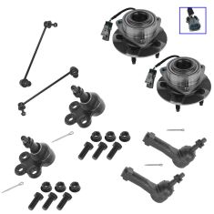 05-06 Equinox; 06 Torrent; 02-07 Vue; 07 Vue Hybrid; w/ABS Steering & Suspension Kit (8Piece)