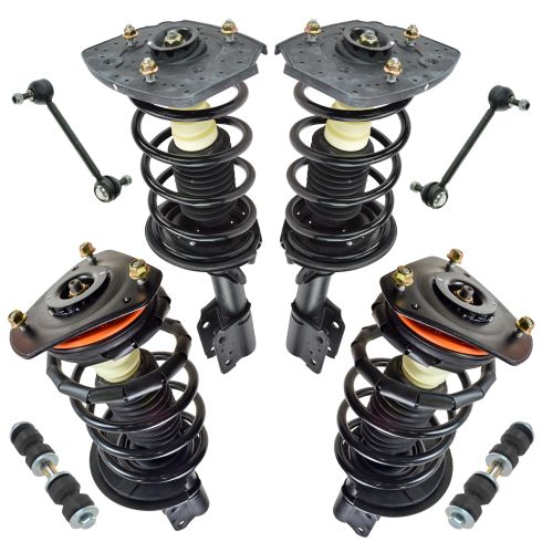 97-05 Century; 97-04 Regal; 97-03 Grand Prix Front Rear Steering & Suspension Kit (8 Piece)