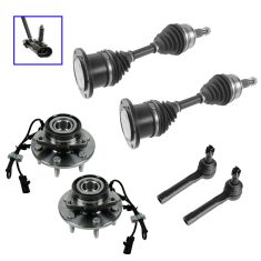02-06 Chevy, GMC Silverado, Sierra, Escalade, Tahoe, Yukon Steering & Suspension Kit (6 Piece)