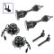 02-06 Chevy, GMC Silverado, Sierra, Escalade, Tahoe, Yukon Steering & Suspension Kit (6 Piece)