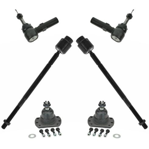 88-96 Regal; 90-97 Lumina; 95-97 Monte Carlo; 88-97 Cutlass; 88-96 Grand Prix 6 Piece Steering Kit